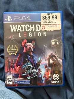 Watch dogs legion PS4 edition