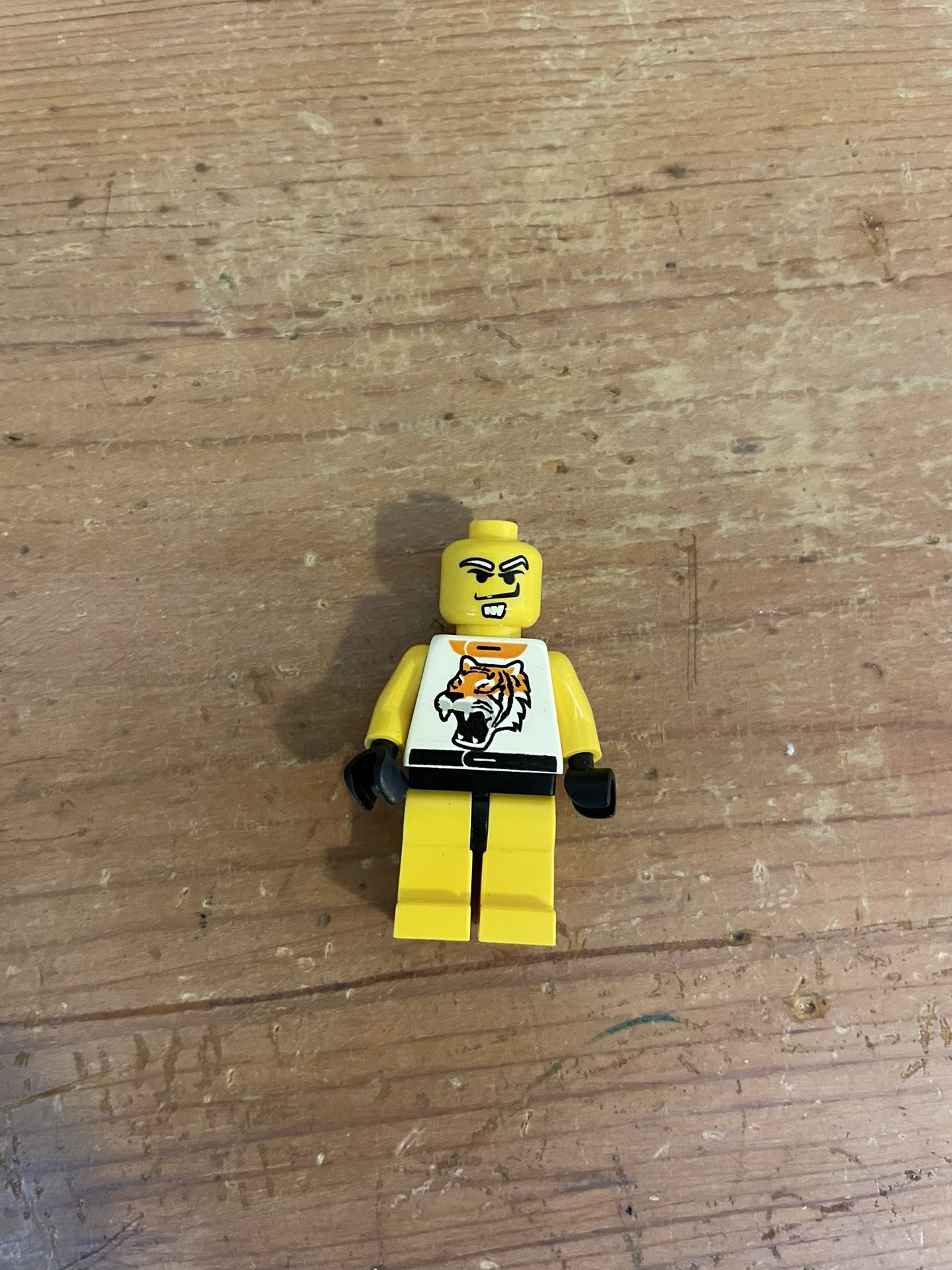Lego Yellow Tiger Race Driver