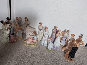Porcelain Victorian Figurines