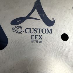 Zildjian A custom EFX 18inch