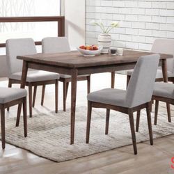 7 Pc Dining Table Set