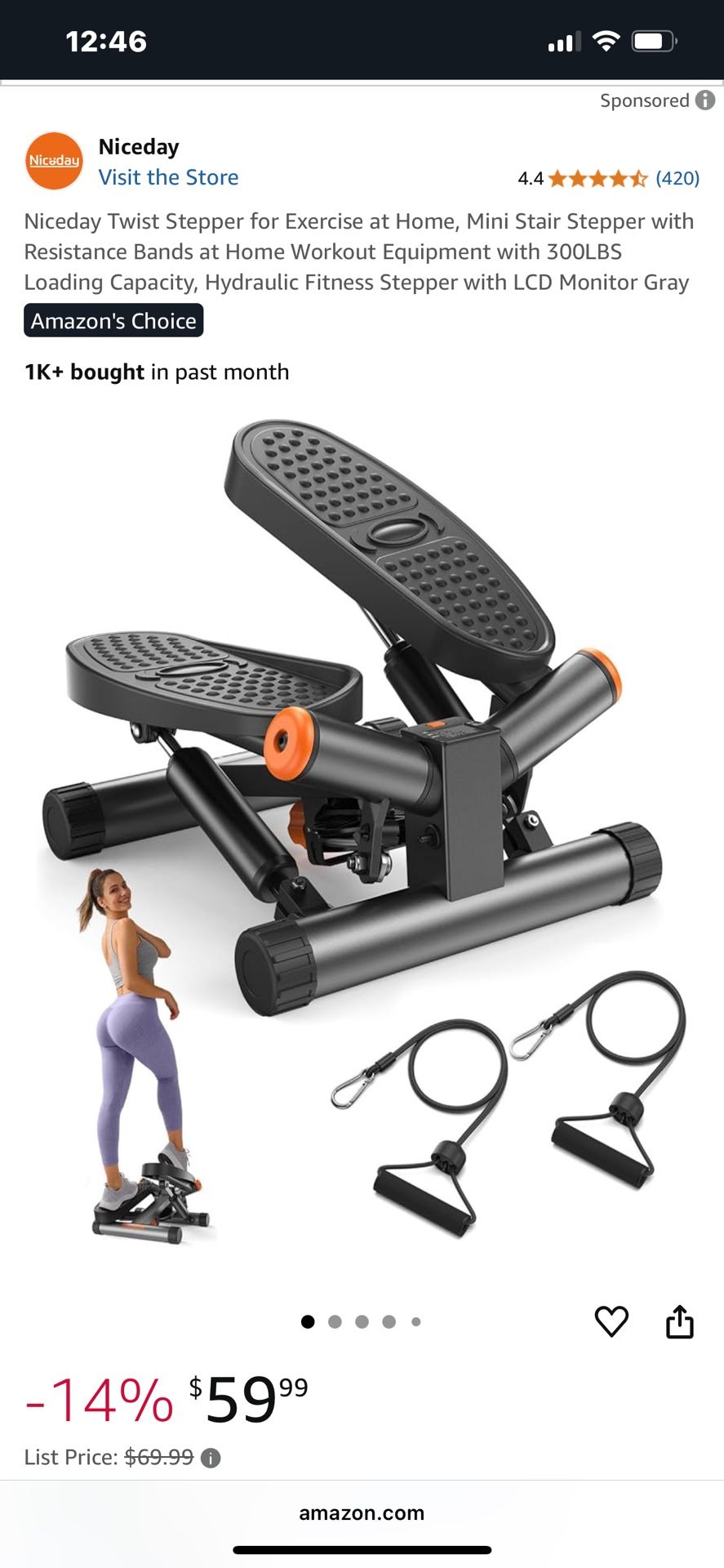 Nice day Mini Stepper