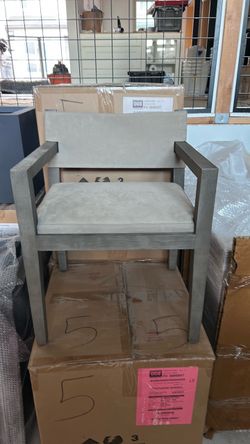 Restoration hardware Saddle Arm Chair, NEW