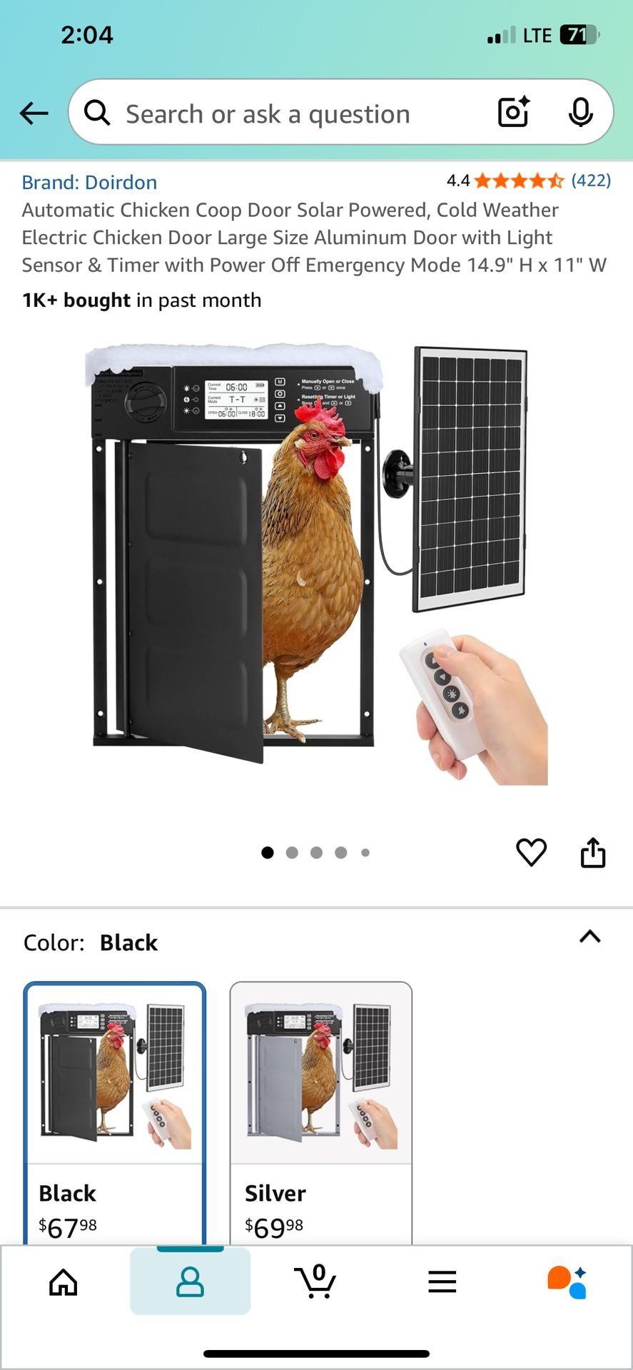 Automatic Chicken Coop Door
