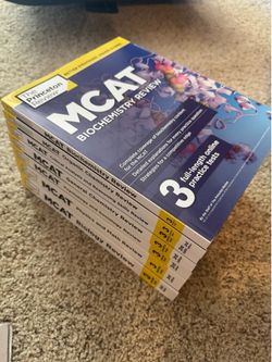 New! Princeton Review MCAT Subject Review - Complete Set: 3rd Edition