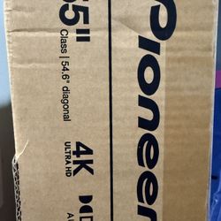 Brand New, In Box, Pioneer 55” TV