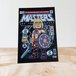 Funko Pop He-Man Poster On 4" X 6" Metal Print