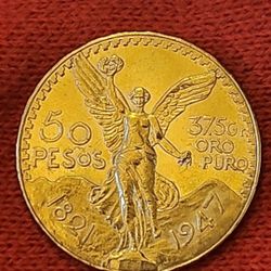 50 PESOS GOLD COIN CENTENARIO 22K 