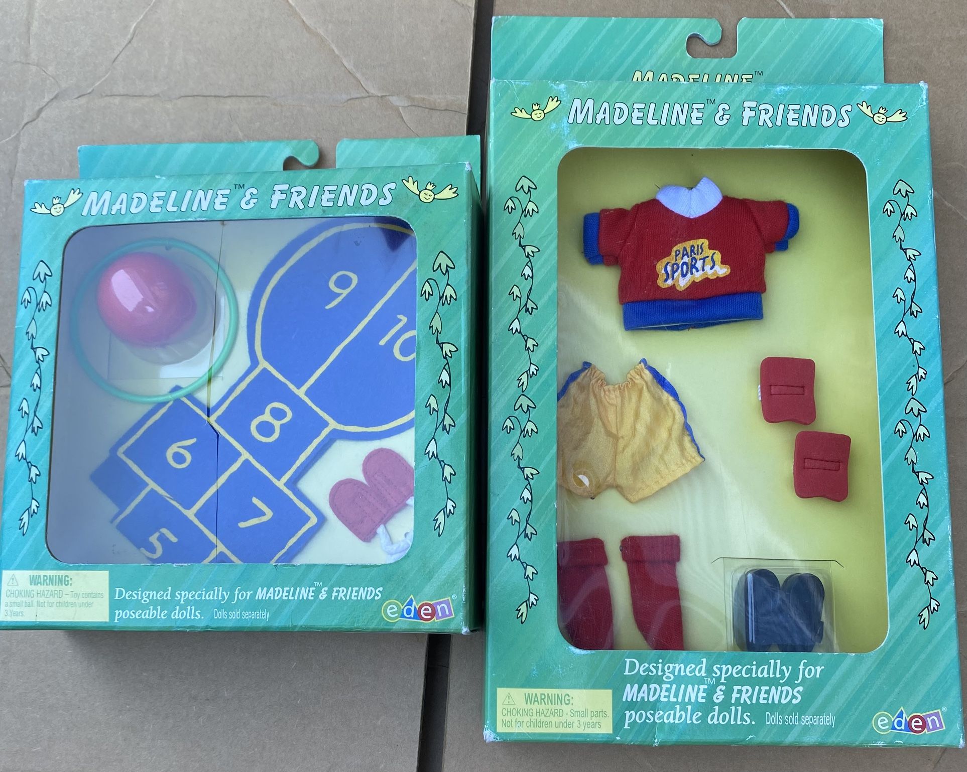 New Madeline Outfit & Playset $20 For both 1999