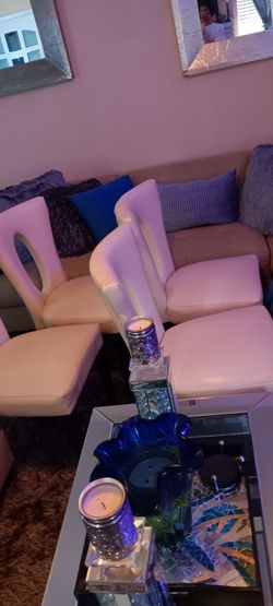 dining chairs excellent condition set (4)