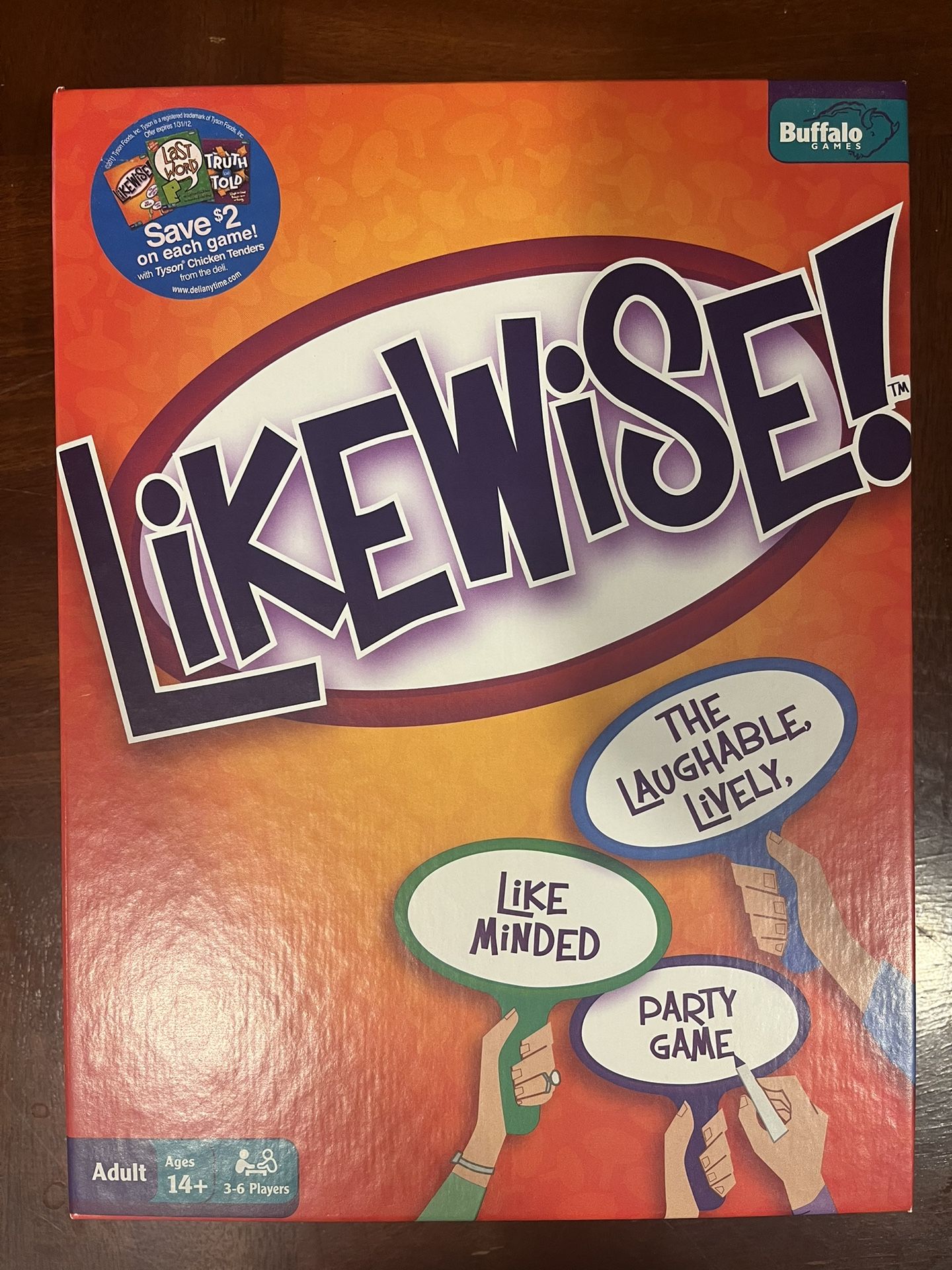 Likewise! Board Game