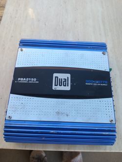 Dual Amp For Parts 