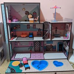LOL Real Wood Doll House