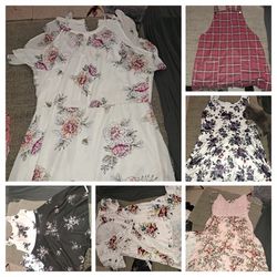 Womans Dress Lot Totalof 5 Dresses All Size Xl