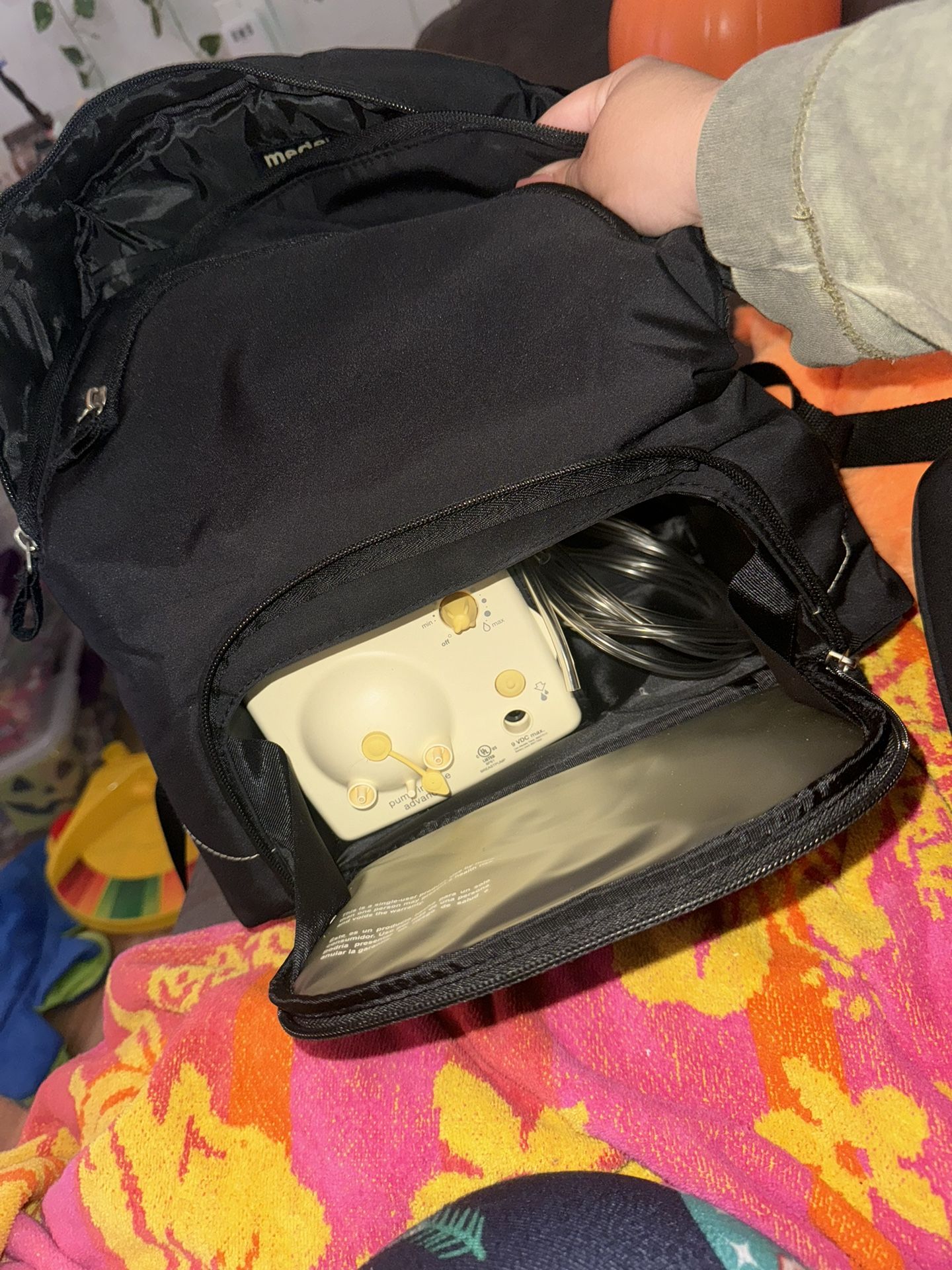 Medela Backpack Pump With Cooler Storage Bags And Frida Mom Bf Supplies