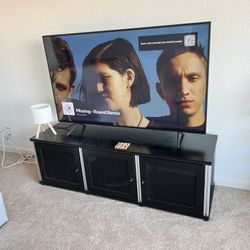 Black TV Stand