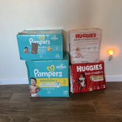 Diapers size 1&2 
