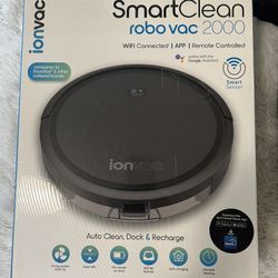 Smart Clean Robo Vac 2000  NEW   $50.00