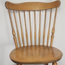 S.Bent & Bros Vintage Colonial Wood Chairs (Set Of 2) $150 For Both 