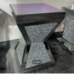 Mirrored Side Table $100 Each 