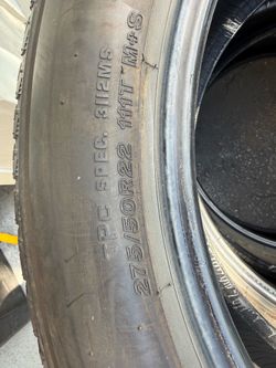 Tires 275/50R22