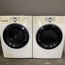 KENMORE LARGE CAPACITY ELECTRIC WASHER & DRYER
