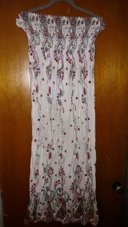 Bohemian maxi dress