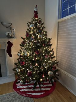 Christmas Tree With Lights 7 Ft