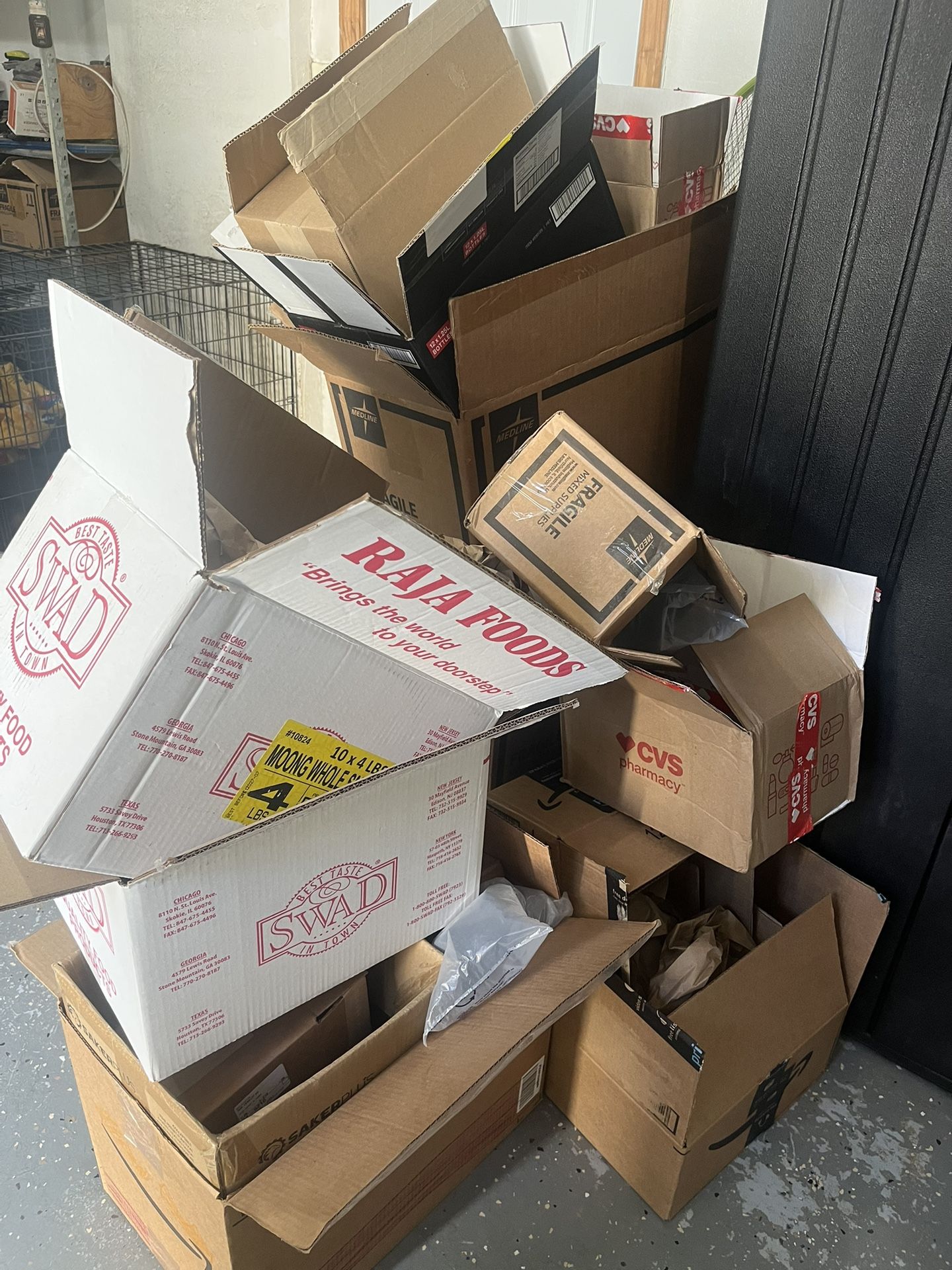 FREE Boxes with Packaging Material!!