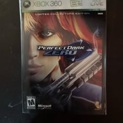 Perfect Dark Zero Limited Collectors Edition Xbox360