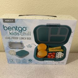 Bentgo Chill Kids Leak-Proof Lunch Box, BPA Free, Microwave Safe, Ages 3-7 (BRAND NEW)