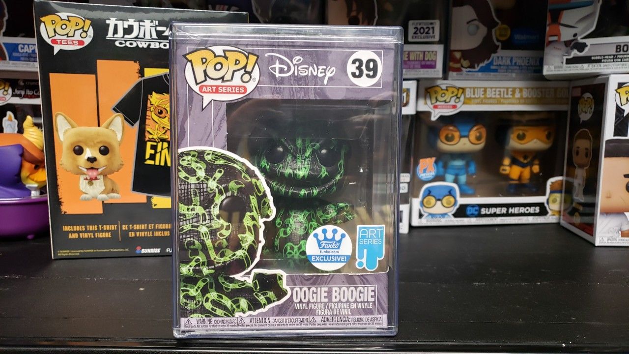 FUNKO POP ART SERIES NIGHTMARE BEFORE CHRISTMAS OOGIE BOOGIE 39 SHOP EXCLUSIVE