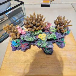 Large Coral Fish Ornament 