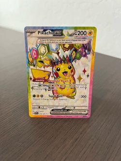 Pikachu EX Surging Sparks 219/191