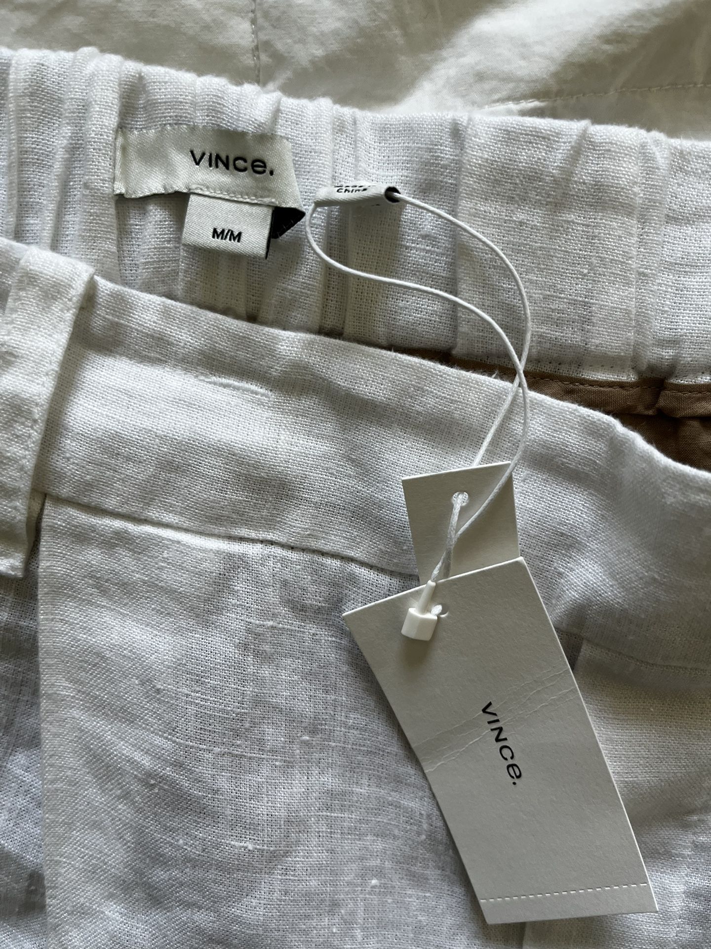 Womens Vince Linen Pants, New With Tag