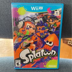 Wii U Splatoon Nintendo Game