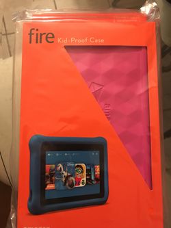 Pink Kindle Fire Kid Proof case