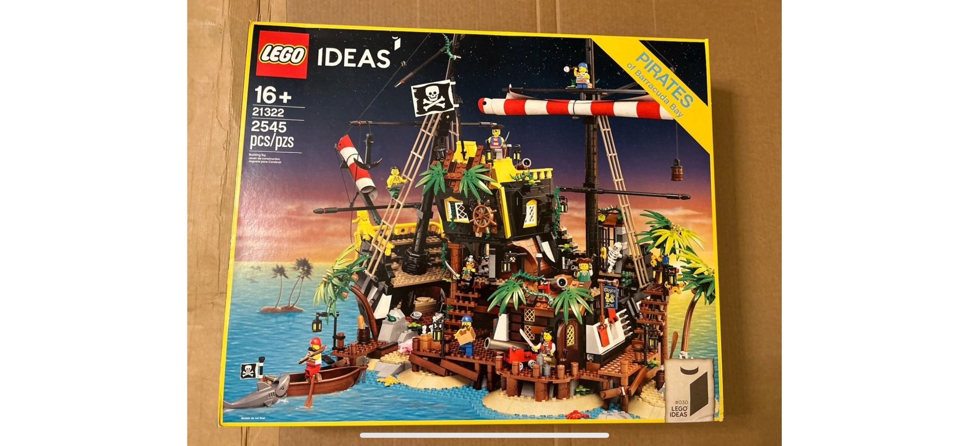 Lego Pirates of Barracuda Bay 21322 - Brand New & Sealed