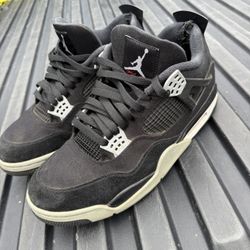 Air Jordan 4 Retro Se ‘black Canvas’