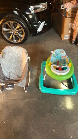 Baby stuff and grown women bike and men’s shoes