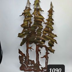 Powder Coated Metal Wall Art 