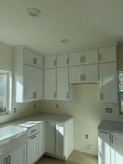 Kitchen cabinets