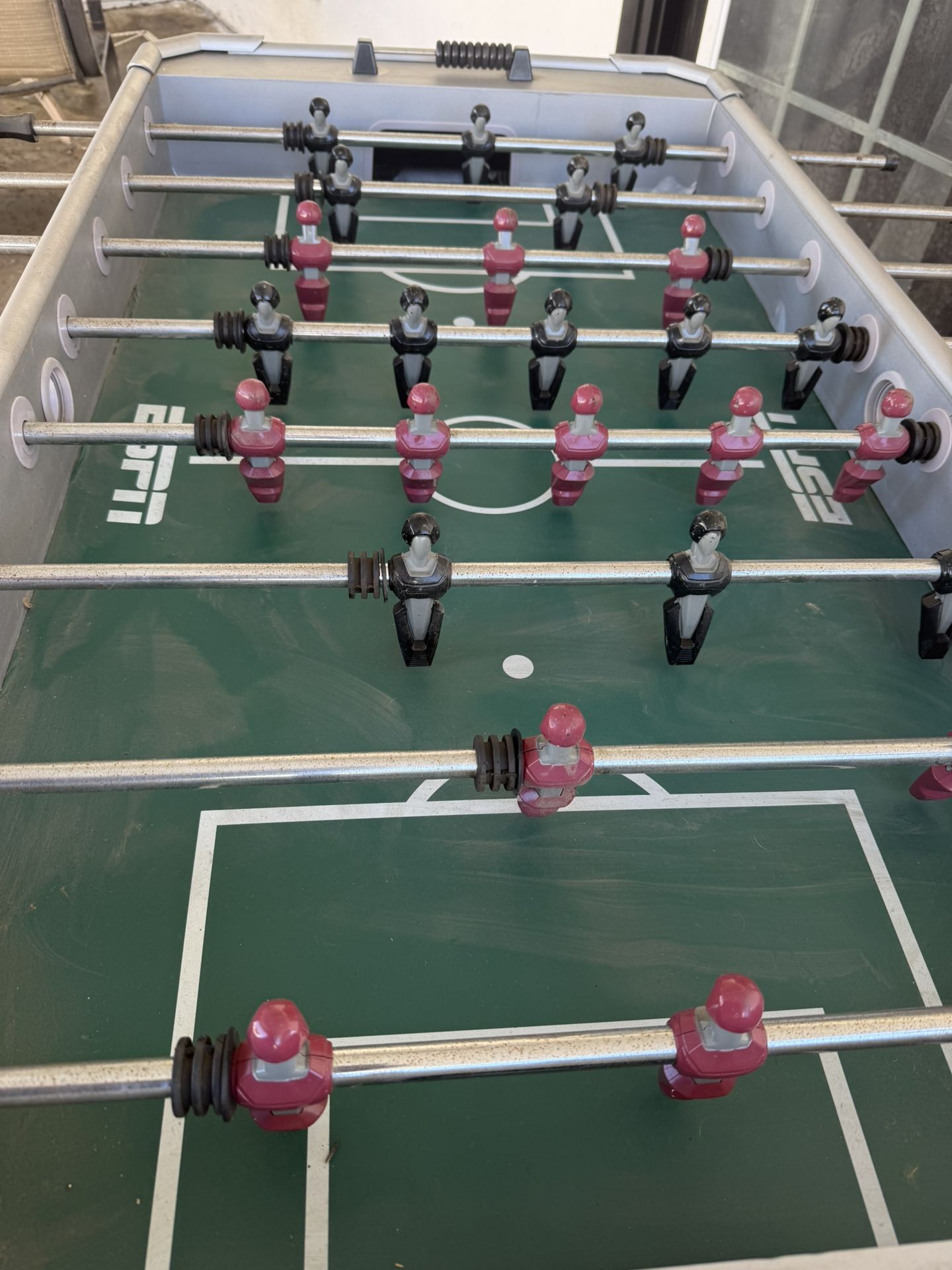 Fooseball table