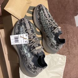 The adidas Yeezy Boost 380 Pyrite released in October of 2021 