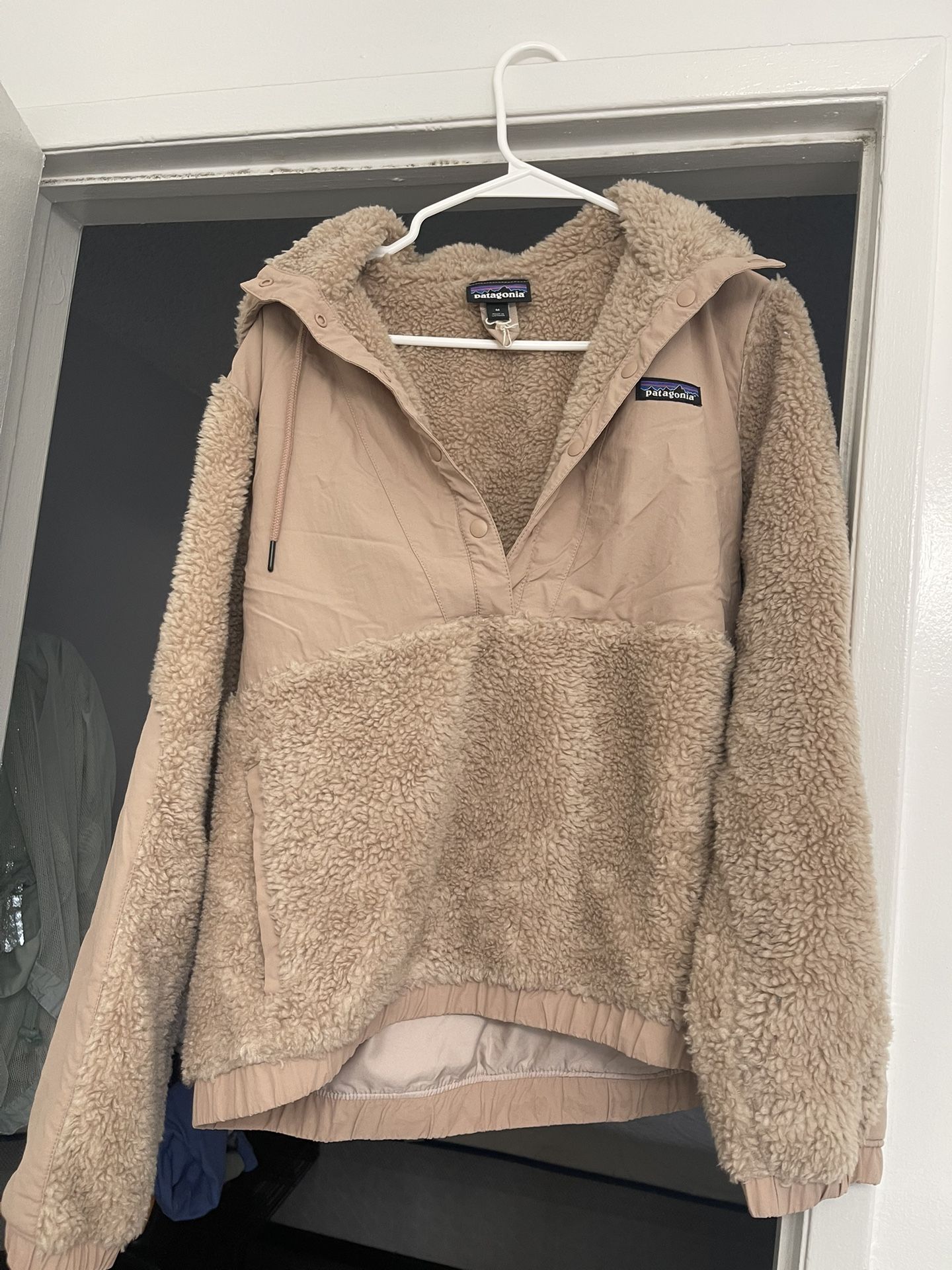 Patagonia Retro Shelled Fleece Jacket Carmel Medium New