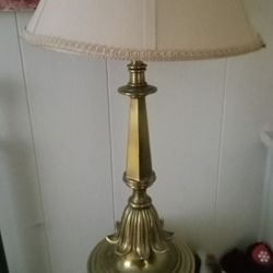 Bintage  Brass Lamp