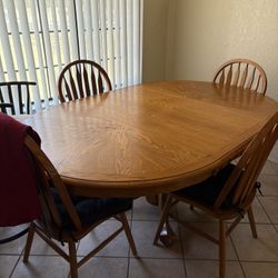 Dining Room Table and Chairs 