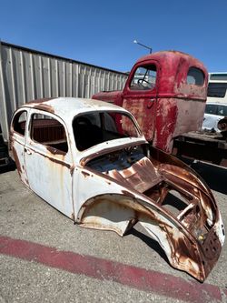1966 Volkswagen beetle shell