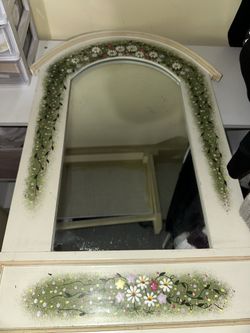 Vintage Arched Mirror