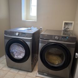 Samsung Front Load Washer & Dryer 